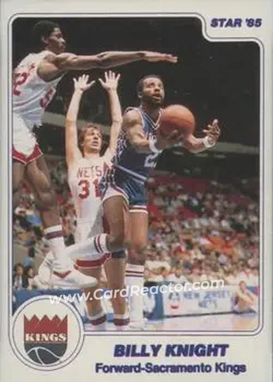 1984-85 Star #274 - Billy Knight - Sacramento Kings - Front