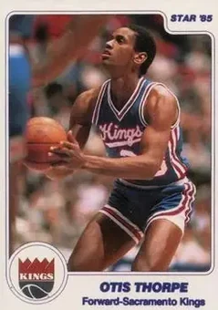 1984-85 Star #278 - Otis Thorpe - Sacramento Kings