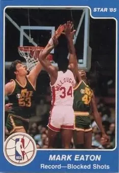 1984-85 Star #286 - Mark Eaton - Utah Jazz