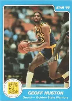 1985-86 Star #135 - Geoff Huston - Golden State Warriors