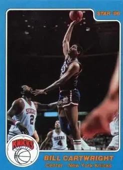 1985-86 Star #167 - Bill Cartwright - New York Knicks