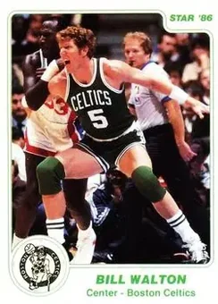 1985-86 Star #101 - Bill Walton - Boston Celtics