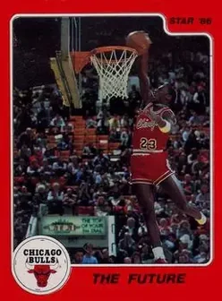1986 Star Michael Jordan #10 - Michael Jordan - Chicago Bulls