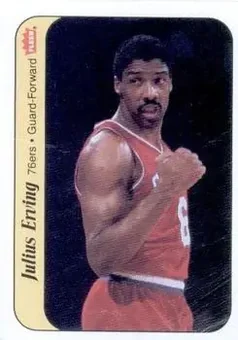 1986-87 Fleer - Stickers #5 - Julius Erving - Philadelphia 76ers