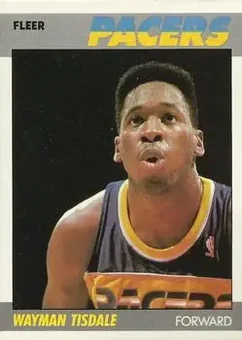 1987-88 Fleer #111 - Wayman Tisdale - Indiana Pacers
