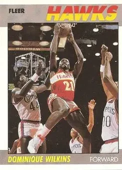 1987-88 Fleer #118 - Dominique Wilkins