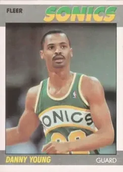 1987-88 Fleer #131 - Danny Young - Seattle SuperSonics