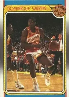 1988-89 Fleer #125 - Dominique Wilkins - Atlanta Hawks