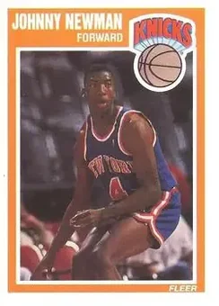 1989-90 Fleer #102 Johnny Newman