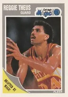 1989-90 Fleer #111 - Reggie Theus - Orlando Magic