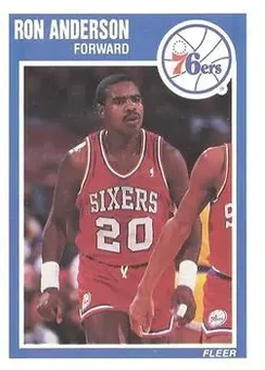 1989-90 Fleer #112 Ron Anderson