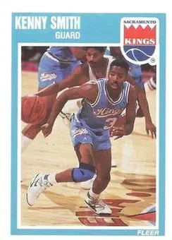 1989-90 Fleer #138 - Kenny Smith - Sacramento Kings