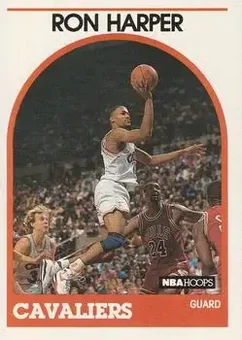 1989-90 Hoops #205 - Ron Harper - Cleveland Cavaliers