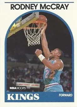 1989-90 Hoops #257 - Rodney McCray - Sacramento Kings