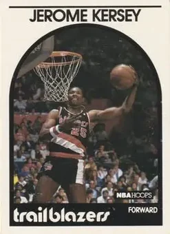 1989-90 Hoops #285 - Jerome Kersey - Portland Trail Blazers