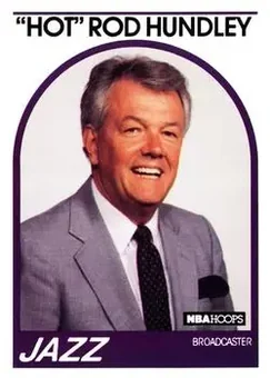 1989-90 Hoops #NNO Announcers Rod Hundley