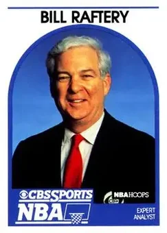 1989-90 Hoops - Announcers #NNO - Bill Raftery