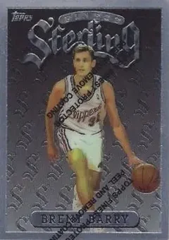 1996-97 Finest #111 - Brent Barry - Los Angeles Clippers