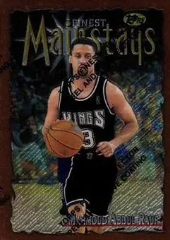 1996-97 Finest #190 - Mahmoud Abdul-Rauf - Sacramento Kings