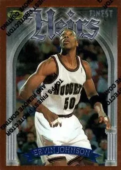 1996-97 Finest #245 - Ervin Johnson - Denver Nuggets