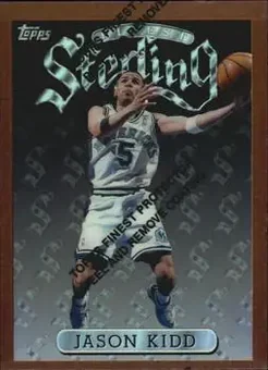 1996-97 Finest - Refractors #39 - Jason Kidd - Dallas Mavericks