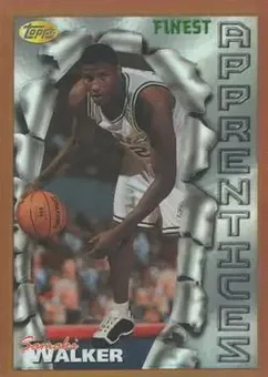 1996-97 Finest - Refractors #42 - Samaki Walker - Dallas Mavericks