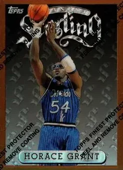 1996-97 Finest - Refractors #77 - Horace Grant - Orlando Magic