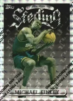 1996-97 Finest - Refractors #122 - Michael Finley - Phoenix Suns