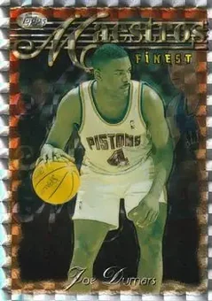 1996-97 Finest - Refractors #125 - Joe Dumars - Detroit Pistons