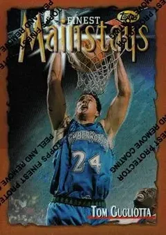 1996-97 Finest - Refractors #184 - Tom Gugliotta - Minnesota Timberwolves