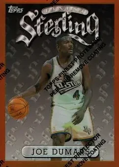 1996-97 Finest - Refractors #203 - Joe Dumars - Detroit Pistons