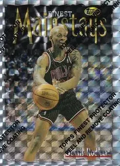 1996-97 Finest - Refractors #260 - Dennis Rodman - Chicago Bulls