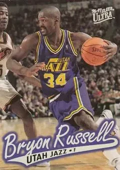 1996-97 Ultra #114 - Bryon Russell - Utah Jazz
