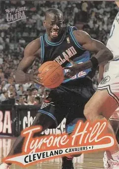 1996-97 Ultra #165 - Tyrone Hill - Cleveland Cavaliers