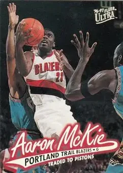 1996-97 Ultra #236 - Aaron McKie - Detroit Pistons