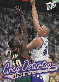1996-97 Ultra #254 - Greg Ostertag - Utah Jazz