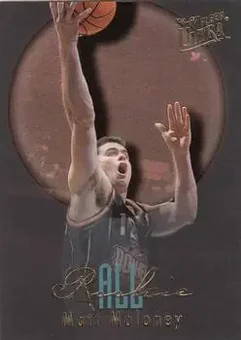 1996-97 Ultra - All-Rookie #9 - Matt Maloney - Houston Rockets