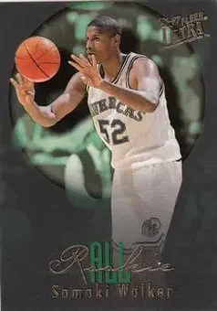1996-97 Ultra - All-Rookie #14 - Samaki Walker - Dallas Mavericks