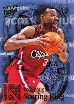 1996-97 Ultra - Scoring Kings #12 - Loy Vaught - Los Angeles Clippers