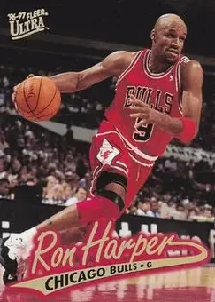 1996-97 Ultra - Gold Medallion #G-15 - Ron Harper - Chicago Bulls