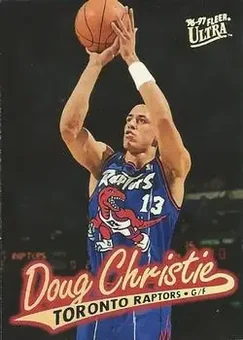 1996-97 Ultra - Gold Medallion #G-108 - Doug Christie - Toronto Raptors