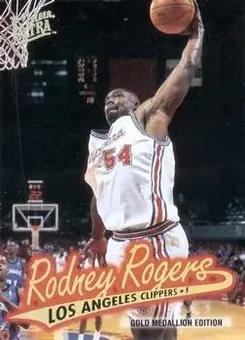 1996-97 Ultra - Gold Medallion #G-200 - Rodney Rogers - Los Angeles Clippers