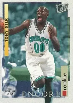 1996-97 Ultra - Gold Medallion #G-269 - Tony Delk - Charlotte Hornets
