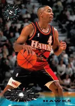 1995-96 Stadium Club #238 - Spud Webb - Atlanta Hawks