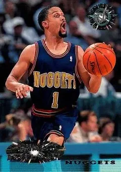 1995-96 Stadium Club #251 - Mahmoud Abdul-Rauf - Denver Nuggets