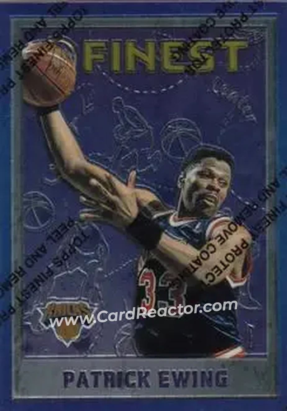 1995-96 Finest #243 - Patrick Ewing - New York Knicks