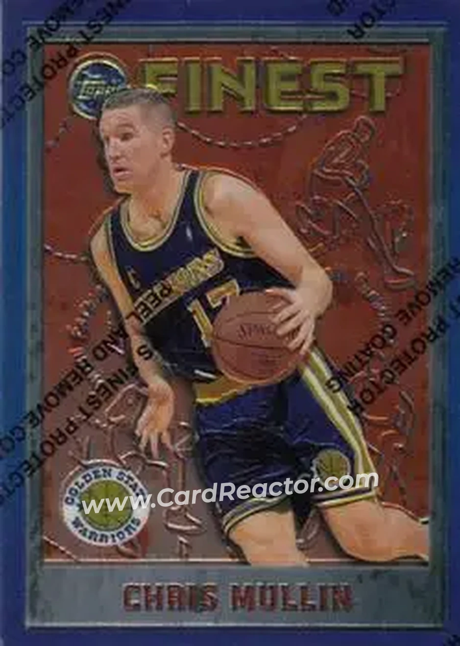 1995-96 Finest #246 - Chris Mullin - Golden State Warriors