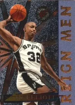 1995-96 Stadium Club - Reign Men #RM6 - Sean Elliott - San Antonio Spurs