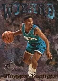 1995-96 Stadium Club - Wizards #W9 - Muggsy Bogues - Charlotte Hornets