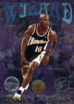 1995-96 Stadium Club - Wizards Members Only #W3 - Mookie Blaylock - Atlanta Hawks